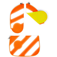 Ergobag Zubehör Cubo Light - Sicherheitsset 3tlg. (bis Modell 2018) (orange) - Ansicht 2