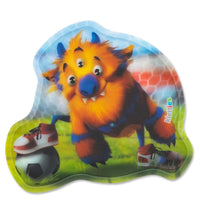 Ergobag Zubehör Klettie - Kontur (einzeln) (Monster Fußball)