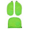 Ergobag Accessories Pack/Cubo/Cubo Light - Side Pockets Zip Set 3-piece (Color: green)