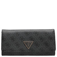 Guess Laurel ll SLG Flap - Geldbörse 6cc 20 cm (coal logo)