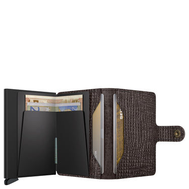 Secrid Miniwallet Palmellato - Geldbörse 6cc 10.2 cm RFID (brown) - Ansicht 4