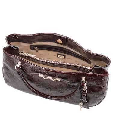 Guess Carmella Girlfriend Satchel - Henkeltasche 35 cm (burgundy logo) - Ansicht 6