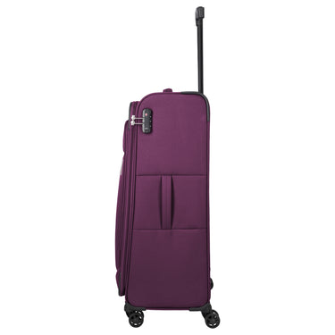 Travelite Priego - 4-Rollen-Trolley 77 cm (berry) - Ansicht 3