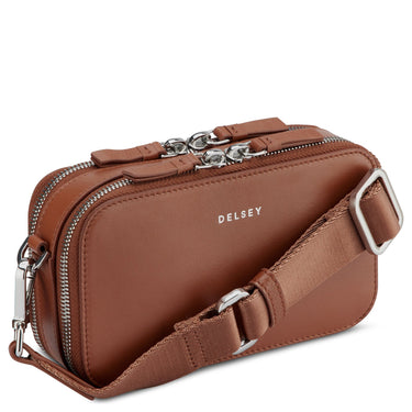 Delsey Paris Le Cuir Lisse - Umhängetasche 18 cm (cognac) - Ansicht 2