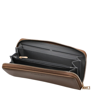 Seidenfelt Smilla - Damen- Geldbörse 19 cm (sweet caramel) - Ansicht 2