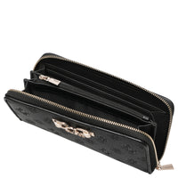 Guess Anise SLG Large Zip - Geldbörse 12cc 20 cm (black logo) - Ansicht 2