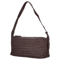 Les Visionnaires Marie Baguette Weave Silky - Shoulder Bag 38.5 cm (cafe)