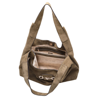 Guess Sunset Maxi Hobo - Schultertasche 40 cm (olive) - Ansicht 6