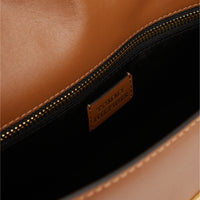 Tommy Hilfiger Crest Leather Conv. Shoulder Bag - Schultertasche (cognac)