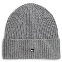 Tommy Hilfiger Flag Cashmere - Beanie (medium grey heather)