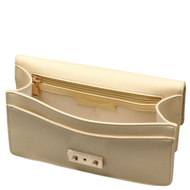 Seidenfelt Roros East-West - Umhängetasche 23 cm (butter-yellow) - Ansicht 6