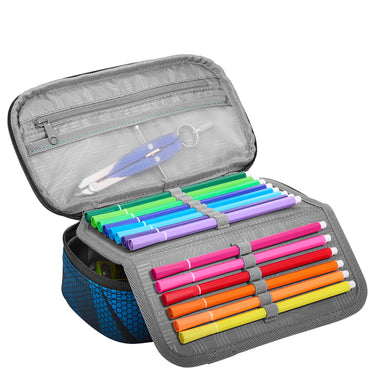 Coocazoo - Schlampermäppchen 24 cm (Electric Ice) - Ansicht 3