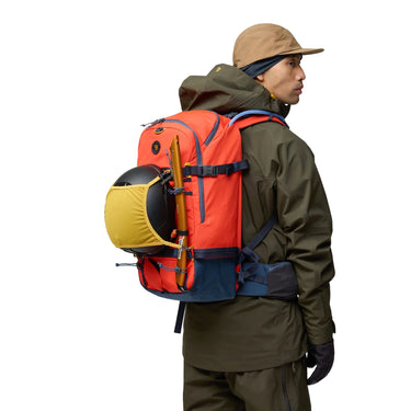 Fjällräven Bergtagen Touring 30 - Skirucksack (flame orange-mountain blue) - Ansicht 10