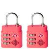 FPM Milano Accessories Padloccks - TSA Locks (pair) (wild watermelon)
