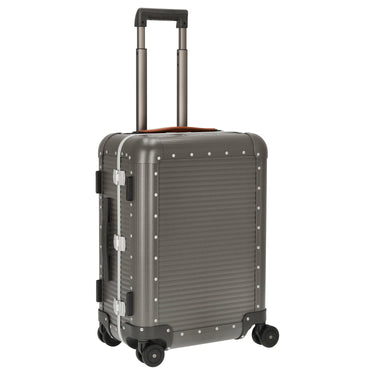 FPM Milano Bank aluminum Spinner 55 M - 4-Rollen-Kabinentrolley 55/25 cm (steel grey) - Ansicht 5