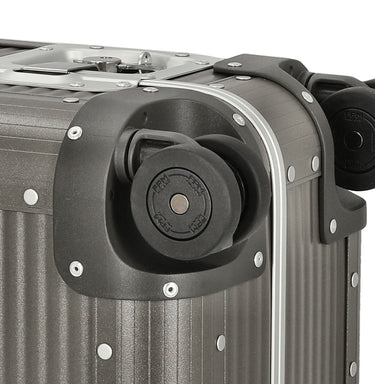 FPM Milano Bank aluminum Spinner 55 M - 4-Rollen-Kabinentrolley 55/25 cm (steel grey) - Ansicht 8