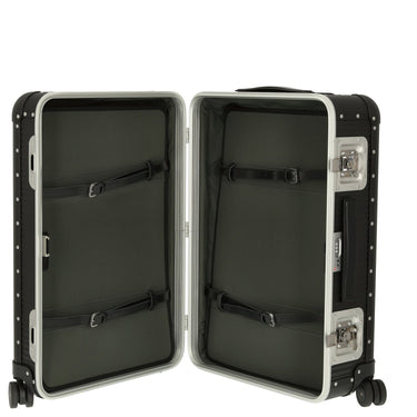 FPM Milano Bank aluminum Spinner 68 - 4-Rollen-Trolley 66 cm (caviar black) - Ansicht 6