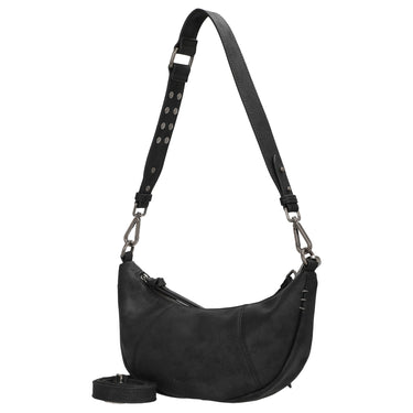 FREDsBRUDER Rebel At Heart Halfmoon Bag - Umhängetasche 30 cm (black) - Ansicht 2