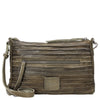 FREDsBRUDER Riffel Crossbag - Umhängetasche 27 cm (khaki green)