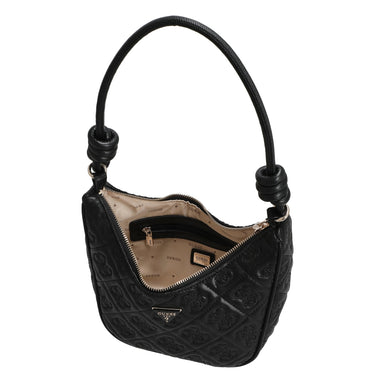 Guess Adelasia Top Zip - Schultertasche 24 cm  (Black) - Ansicht 6
