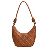 Guess Adelasia Top Zip - Schultertasche 24 cm  (Caramel)