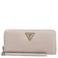 Guess Laurel II SLG Large Zip Around - Geldbörse 12cc 20 cm (bone)