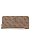 Guess Laurel II SLG Large Zip Around - Wallet 12cc 20.5 cm (latte logo)
