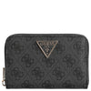 Guess Laurel II SLG Medium Zip Around - Wallet 4cc 14.5 cm (coal logo)