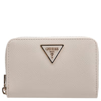 Guess Laurel II SLG Medium Zip Around - Geldbörse (bone)