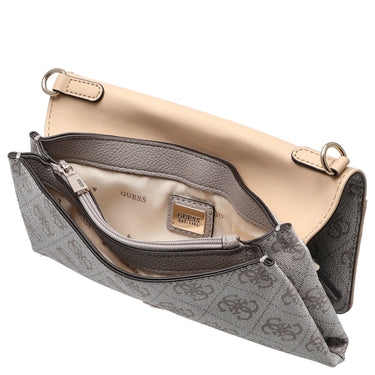 Guess Noelle II Xbody - Clutch 21 cm (dark taupe logo) - Ansicht 6