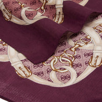 Guess Noelle Printed Kefiah - Tuch 130x130 cm (wine) - Markenkoffer
