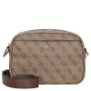 Guess Vikky II - Shoulder Bag 20 cm (latte logo/brown)