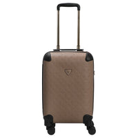 Guess Wilder 18 IN - 4-Rollen-Kabinentrolley 53 cm S (dark taupe logo)