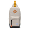 Herschel Heritage - Schultertasche 38 cm (light pelican/harvest gold)
