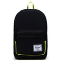 Herschel Pop Quiz 22 - Rucksack 43 cm (black enzyme ripstop/black /safety yellow)