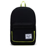 Herschel Pop Quiz 22 - Rucksack 43 cm (black enzyme ripstop/black /safety yellow)