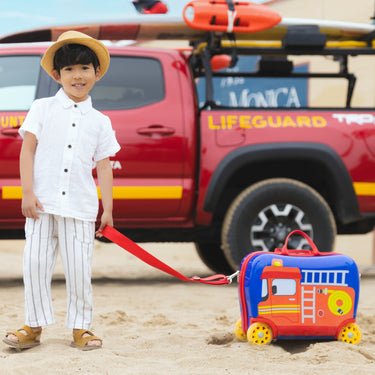 Heys Fire Truck Ride - On - 4 - Rollen - Kindertrolley 40.5 cm (fire truck) - Markenkoffer