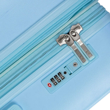 Heys Pastel - 4-Rollen-Trolley M 66 cm erw. (blue) - Ansicht 7