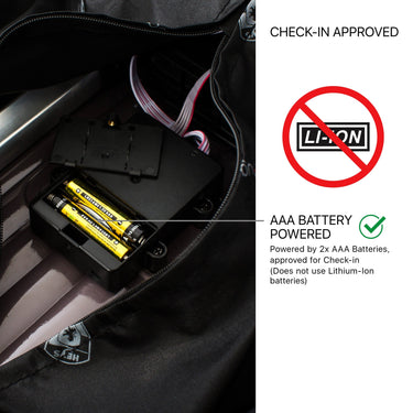 Heys SmartLuggage - 4-Rollen-Kabinentrolley S (silber) - Ansicht 10