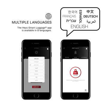 Heys SmartLuggage - 4-Rollen Trolley M (silver) - Ansicht 9