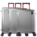 Heys SmartLuggage - 4-Rollen-Trolley Set 3tlg. L/M/S (silver)