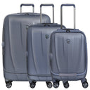Heys Vantage Smart Access - 4-Rollen-Trolley Set 3tlg. erw. (slate blue)