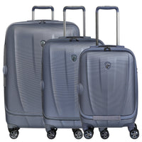 Heys Vantage Smart Access - 4-Rollen-Trolley Set 3tlg. erw. (slate blue)