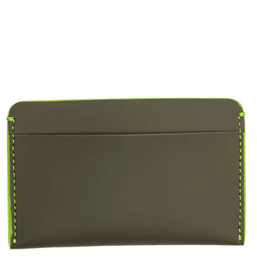 Horizn Studios Card Holder - Visitenkartenetui 9 cm (dark olive/neon green) - Ansicht 2