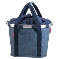 KLICKfix reisenthel Bikebasket 15 - Lenkerkorb 35 cm (twist blue)