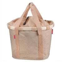 KLICKfix reisenthel Bikebasket 15 - Lenkerkorb 35 cm (twist coffee)