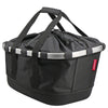 KLICKfix reisenthel Bikebasket GT 21 - Carrier Basket (UniKlip 2) (Color: black)