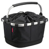 KLICKfix reisenthel Carrybag GT 24 - Luggage Carrier Basket (UniKlip 2) (Color: black)