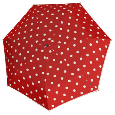 Knirps T.020 Small Manual - Taschenschirm Regenschirm (dot art red)