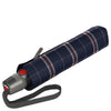 Knirps T.200 M Duomatic - Taschenschirm Regenschirm (check black/white)